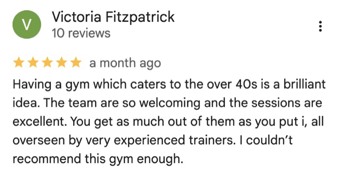 MeTime Fitness member review 8